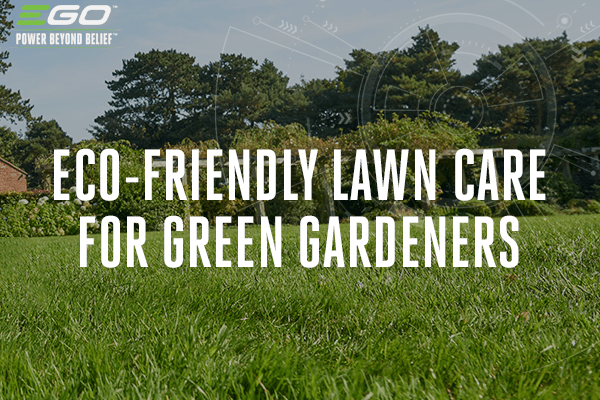 Eco Friendly Lawn Care For Green Gardeners Ego Power